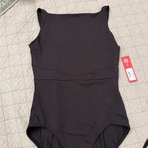 Black Capezio Leotard size large